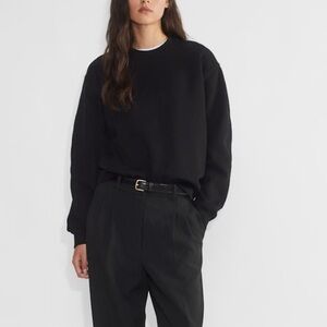 Aritzia Super World black crewneck sweatshirt 27118
